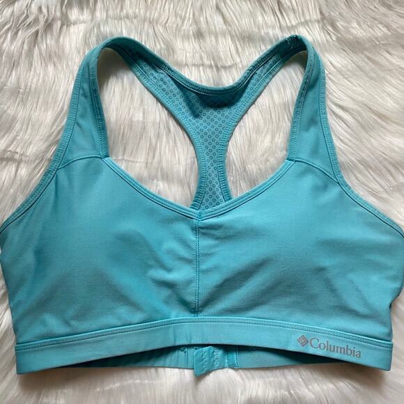 Blue Columbia Large Sports Bra - Picture 1 of 6